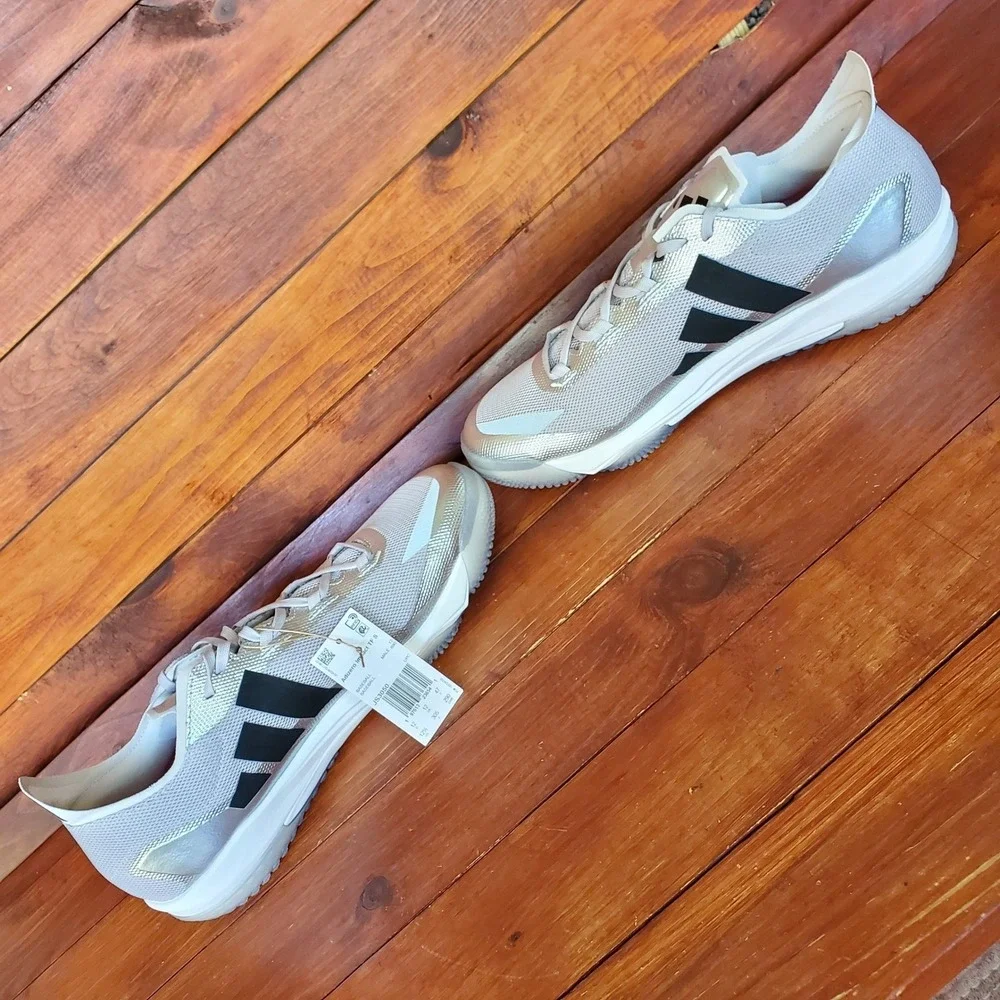 Adidas Adizero Impact Turf Speed Baseball‎ Cleats Men 12.5 Silver JS3050 New